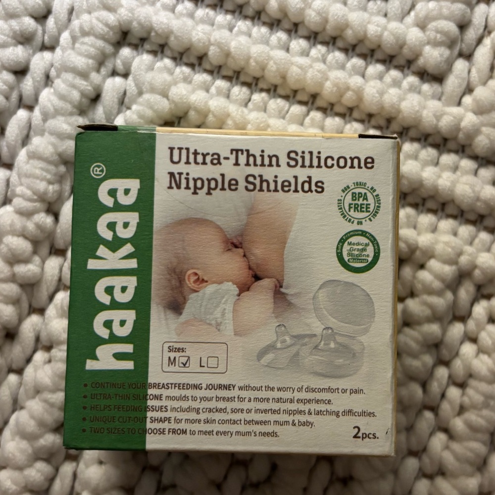 Ultra thin silicone nipple shields